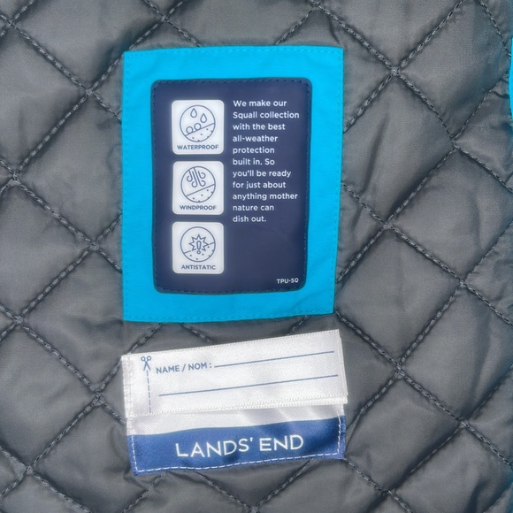 Girls Lands’ End Winter Coat - Picture 8 of 17